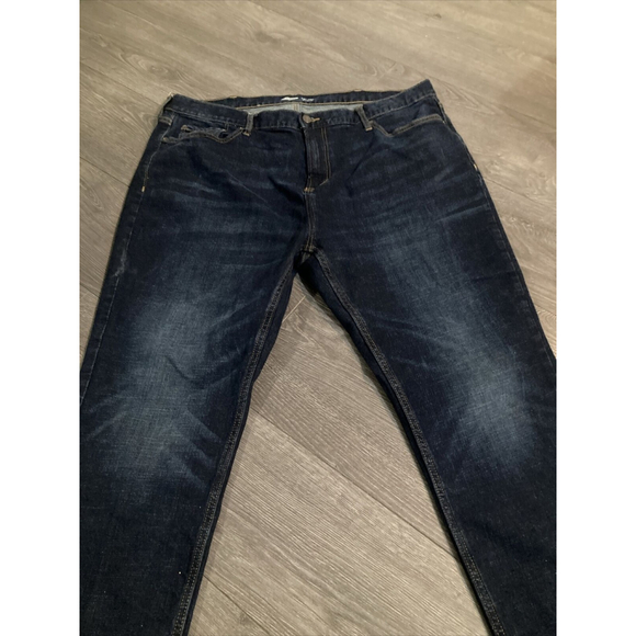 Old Navy Modern Jeans Men’s 42x30 Relaxed Slim Built in Flex 5 Pocket Denim - Picture 2 of 7